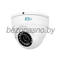 Аналоговая камера RVi-HDC311VB-C (3.6 мм) антивандальная купольная 